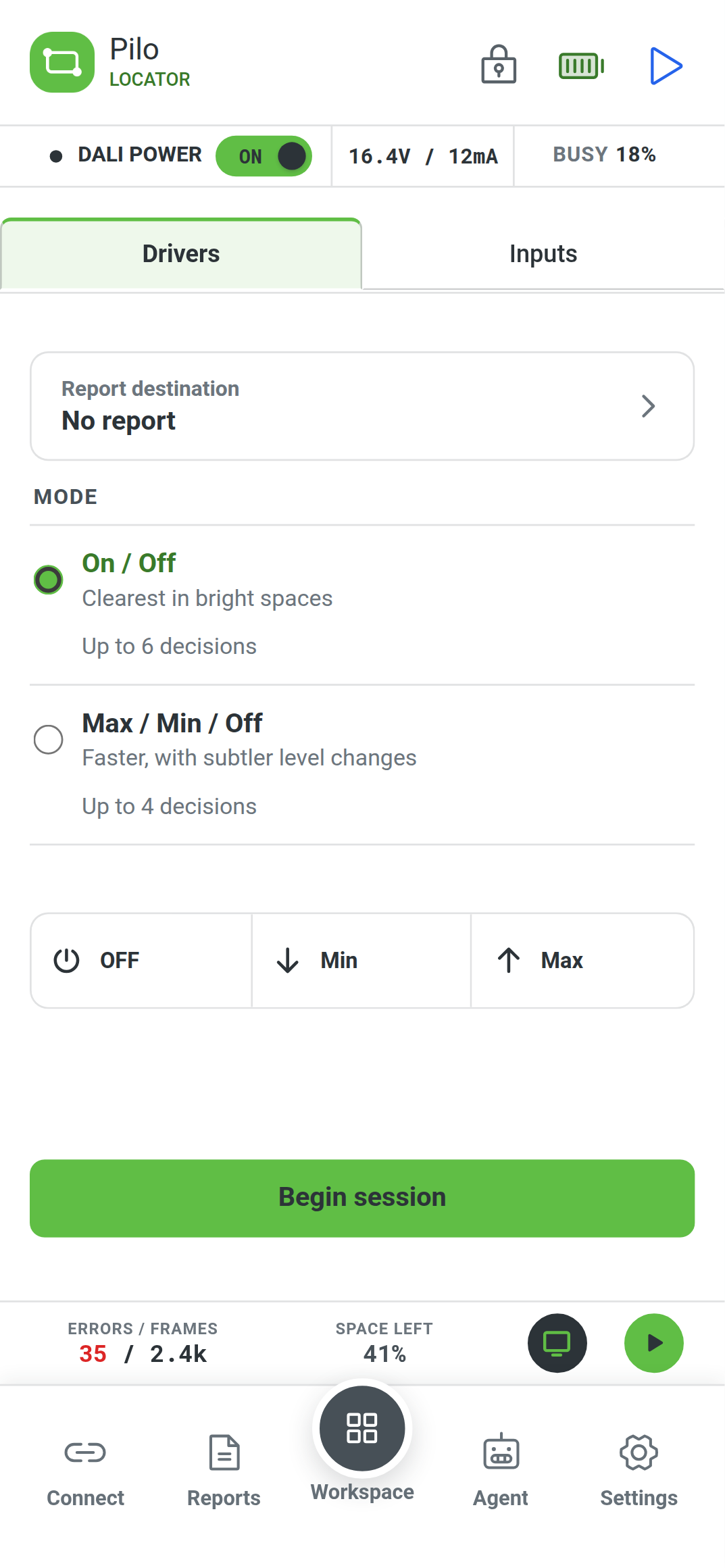 Locator interface