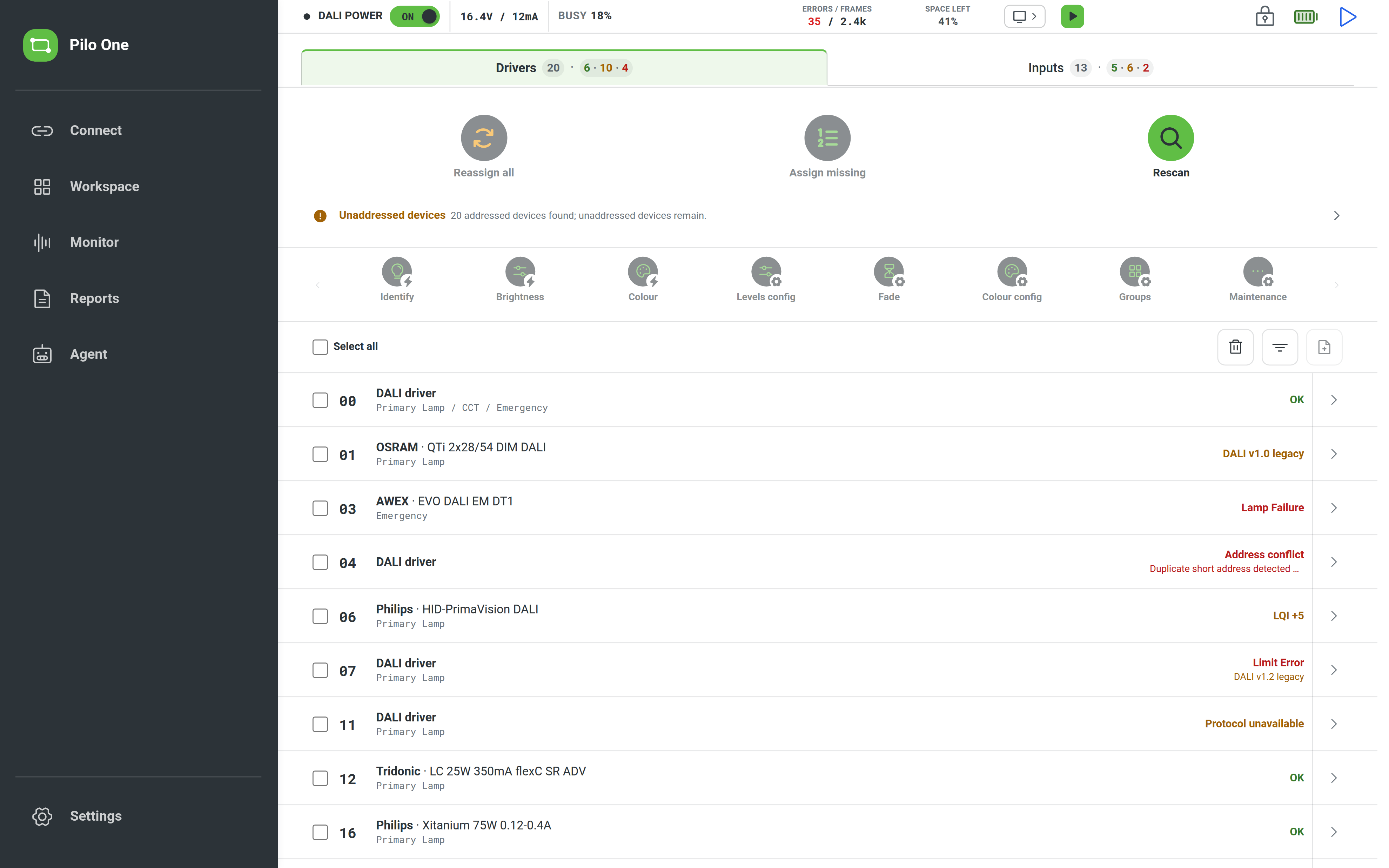 Landscape Miner module view on a tablet or computer