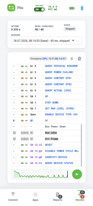 Interfejs Monitor